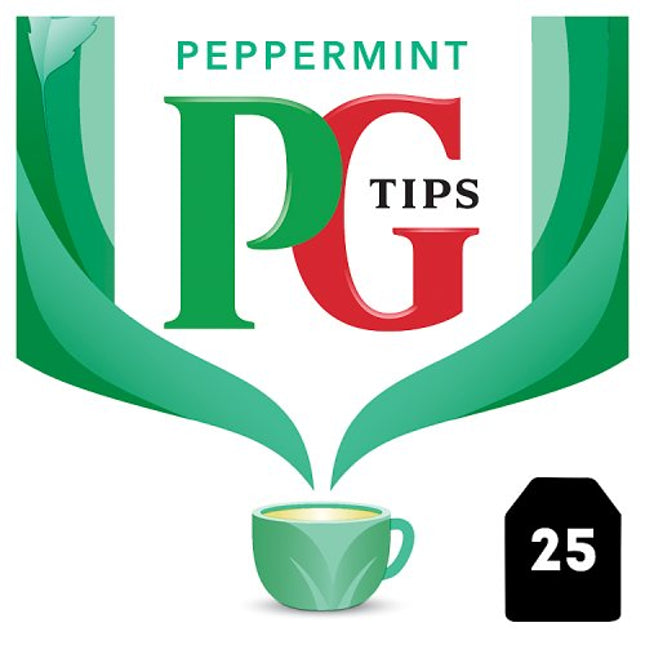 PG Tips Peppermint Envelope Tea Bags x25
