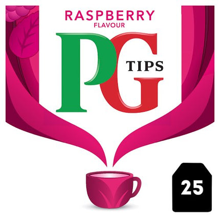 PG Tips Raspberry Envelope Tea Bags x25
