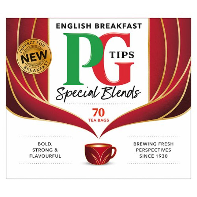 PG Tips 70 English Breakfast Tea Bags 203g