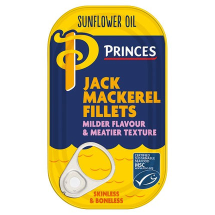 Princes Jack Mackerel in Sunflower Oil 125g