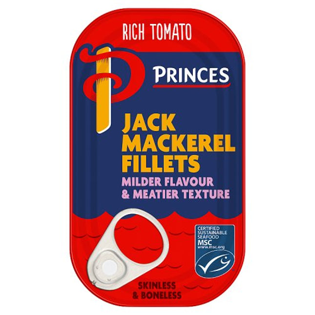 Princes Jack Mackerel in Tomato Sauce 125g