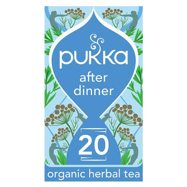 Pukka Organic After Dinner Herbal Tea 20 Tea Sachets 40g