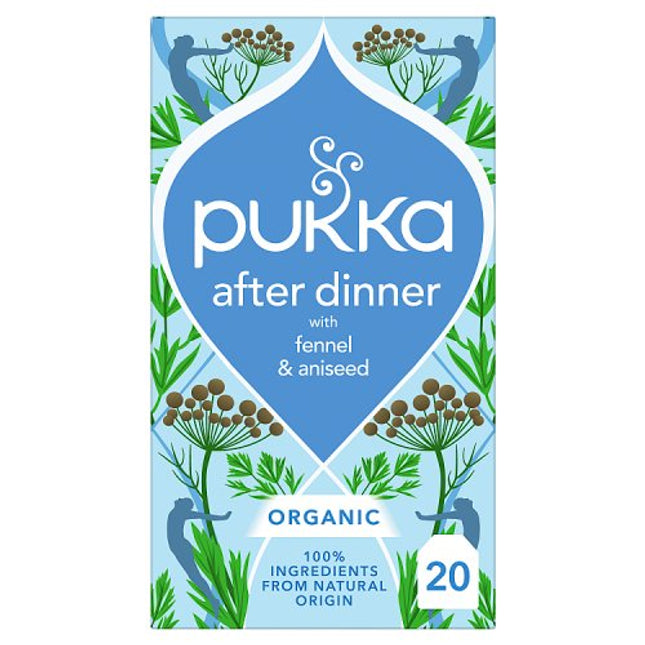Pukka Organic After Dinner Herbal Tea 20 Tea Sachets 40g