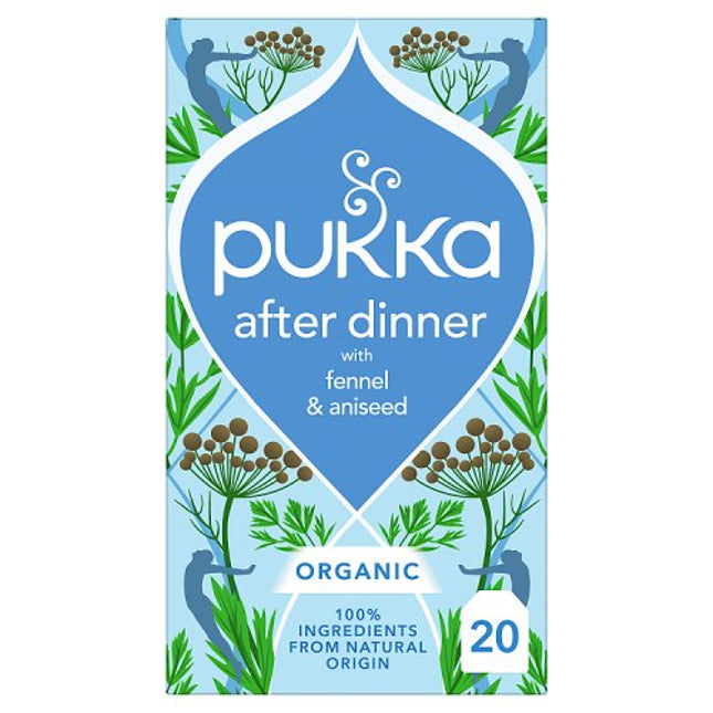 Pukka Organic After Dinner Herbal Tea 20 Tea Sachets 40g
