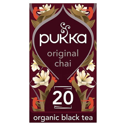 Pukka Organic Original Chai Herbal Tea 20 Tea Sachets 40g