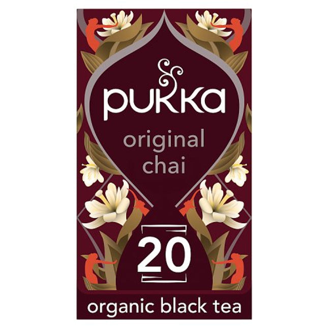 Pukka Organic Original Chai Herbal Tea 20 Tea Sachets 40g