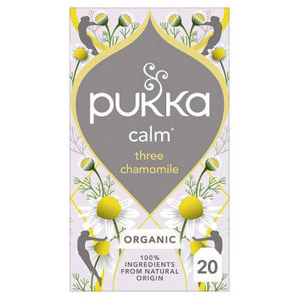 Pukka Organic Three Chamomile 20 Tea Sachets 30g