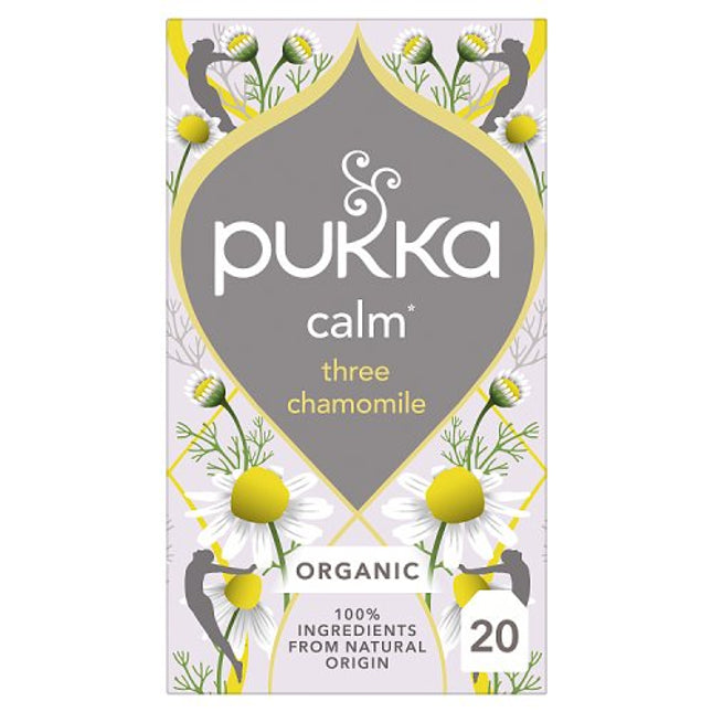 Pukka Organic Three Chamomile 20 Tea Sachets 30g