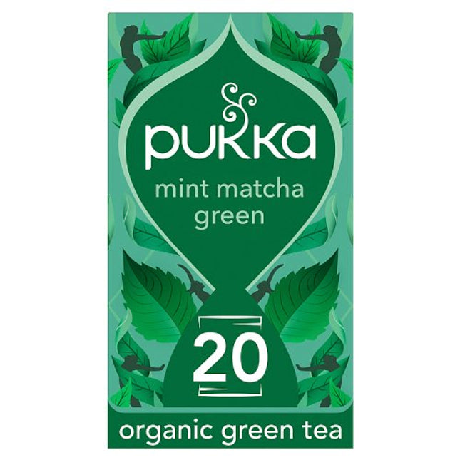 Pukka Organic Mint Matcha Green Tea 20 Tea Sachets 30g