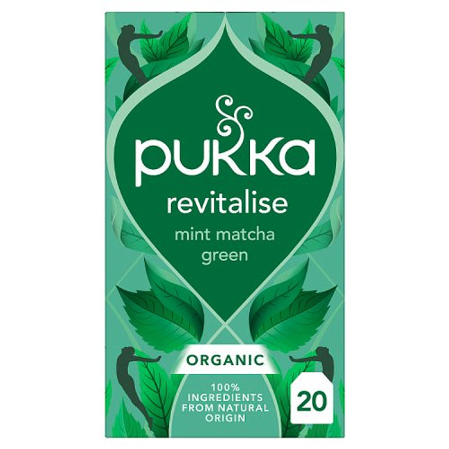 Pukka Organic Mint Matcha Green Tea 20 Tea Sachets 30g
