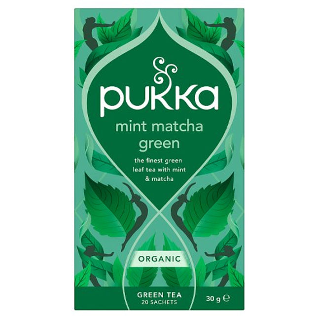 Pukka Organic Mint Matcha Green Tea 20 Tea Sachets 30g