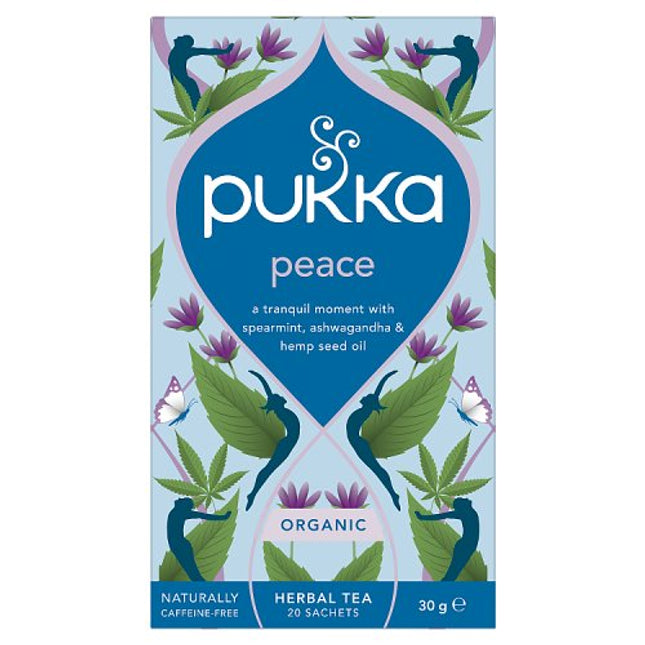 Pukka Organic Peace Tea With Chamomile 20 Tea Sachets 30g