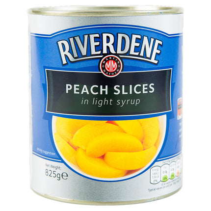 Riverdene Peach Slices in Light Syrup 825g