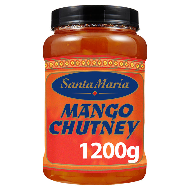 Santa Maria Mango Chutney Original 1200Gx6 1200g