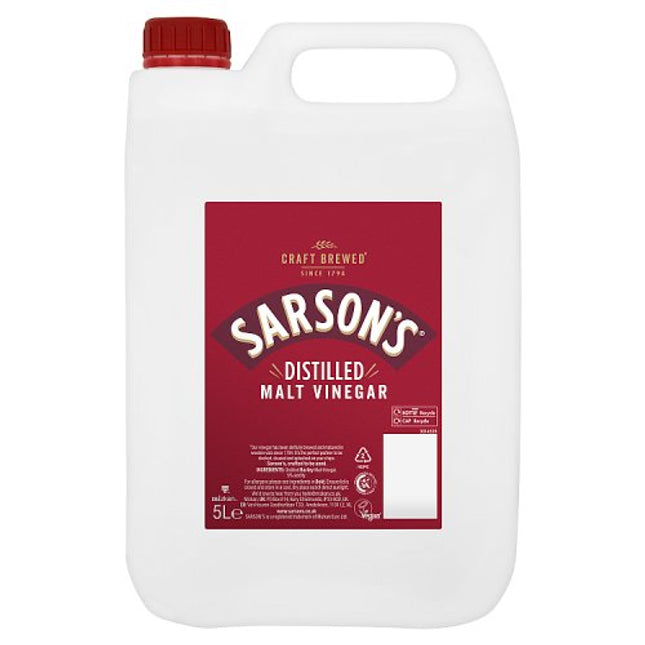 Sarson's Distilled Malt Vinegar 5 Litres