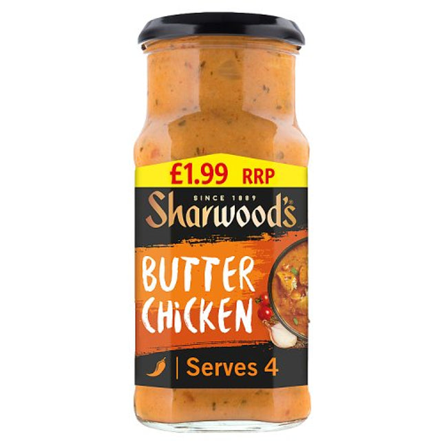 Sharwood's Butter Chicken Sauce 420g £1.99