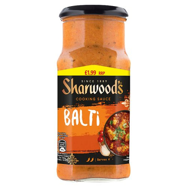Sharwood's Balti Sauce 420g £1.99