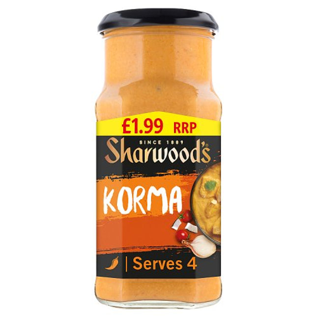 Sharwood's Korma Sauce 420g £1.99