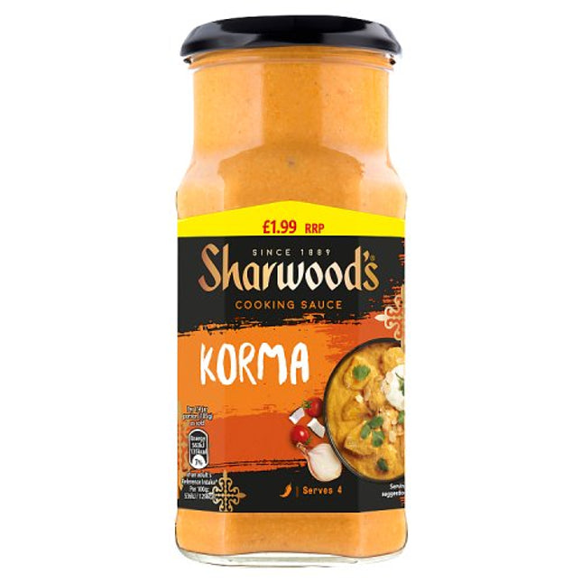 Sharwood's Korma Sauce 420g £1.99