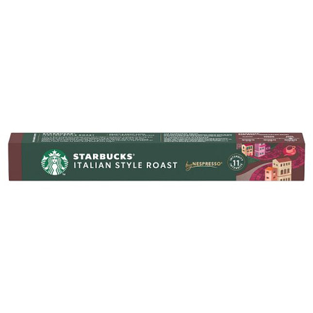 Starbucks by Nespresso Italian Style Roast Coffee Pods x10 56g