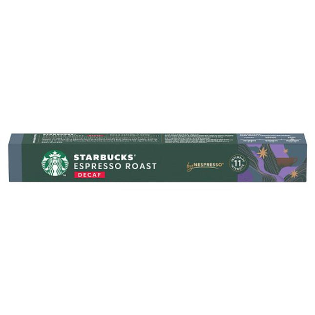 Starbucks by Nespresso Espresso Roast Decaf Coffee Pods x10 57g
