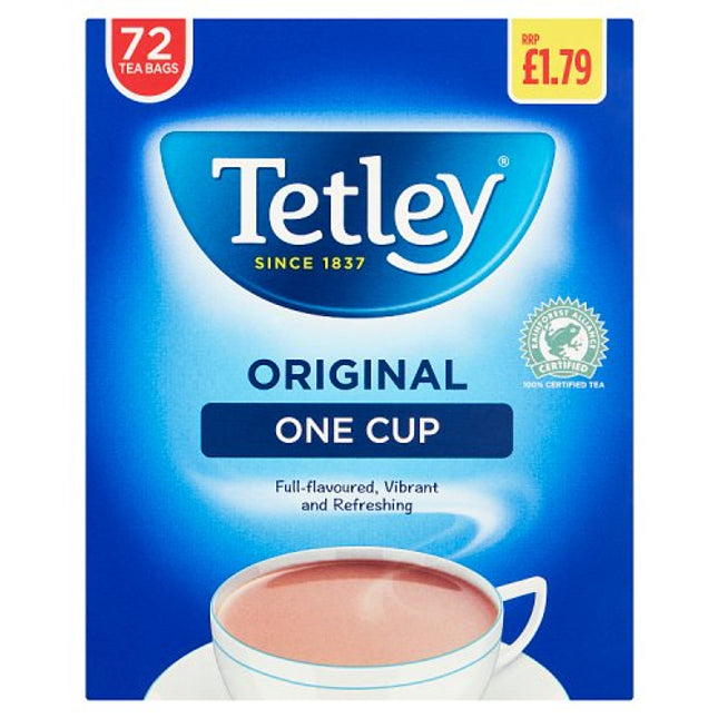 Tetley Original One Cup Tea Bags x72 144g £1.79