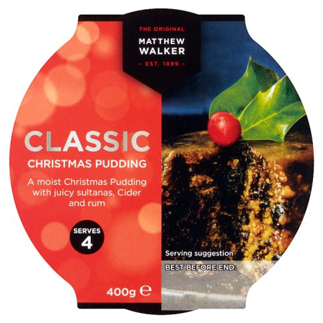 The Original Matthew Walker Classic Christmas Pudding 400g