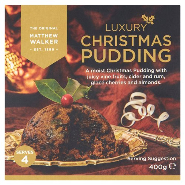 The Original Matthew Walker Luxury Christmas Pudding 400g