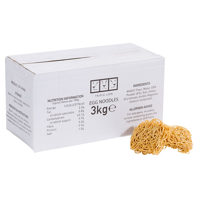 Triple Lion Egg Noodles 3kg