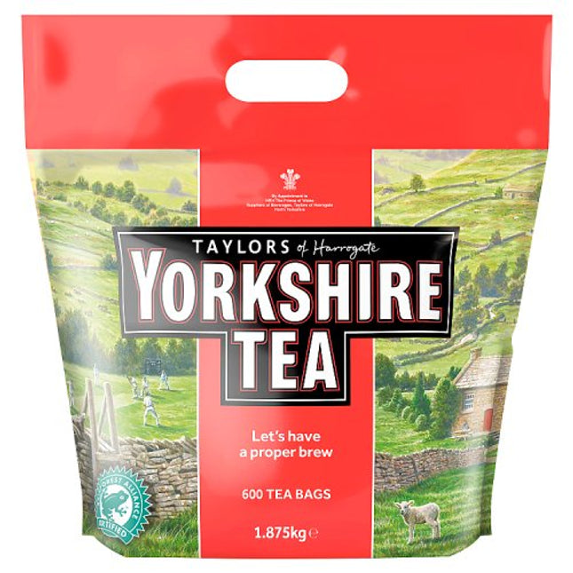 Yorkshire Tea Bags x600 1.875kg