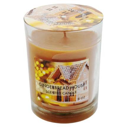 Gingerbread House Scented 8oz Jar Candle