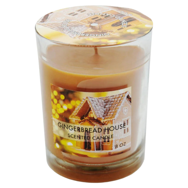 Gingerbread House Scented 8oz Jar Candle