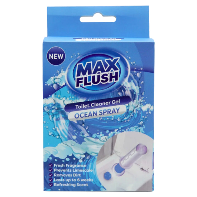 Max Flush Toilet Gel 45ml Ocean Spray
