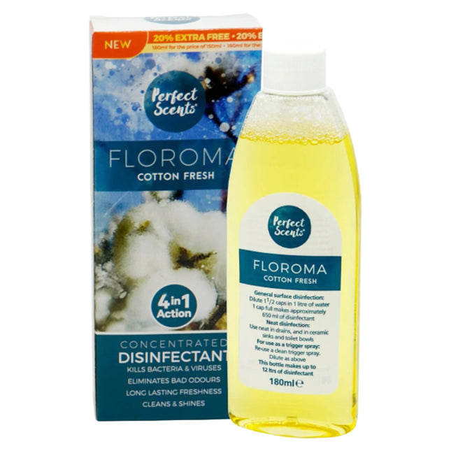 Perfect Scents Disinfectant 180ml Cotton Fresh