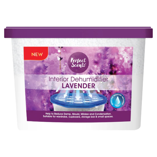 Perfect Scents Lavender Scented Dehumidifier 500ml capacity