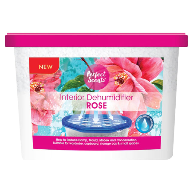 Perfect Scents Rose Scented Dehumidifier 500ml capacity