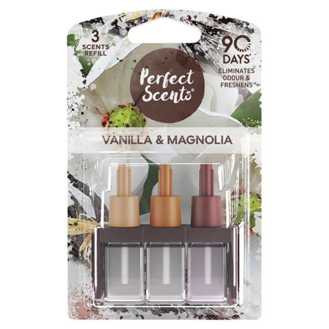 Perfect Scents Vanilla & Magnolia 3 Scents Refill 20ml
