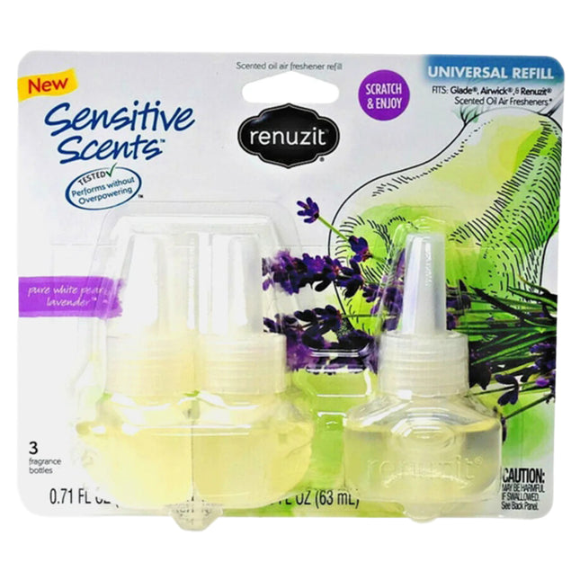 White Pear and Lavender Air Freshener Refill 3pk