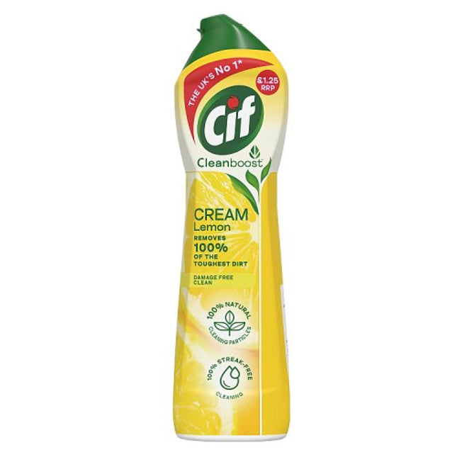 Cif Lemon Cream Cleaner 500ml £1.25