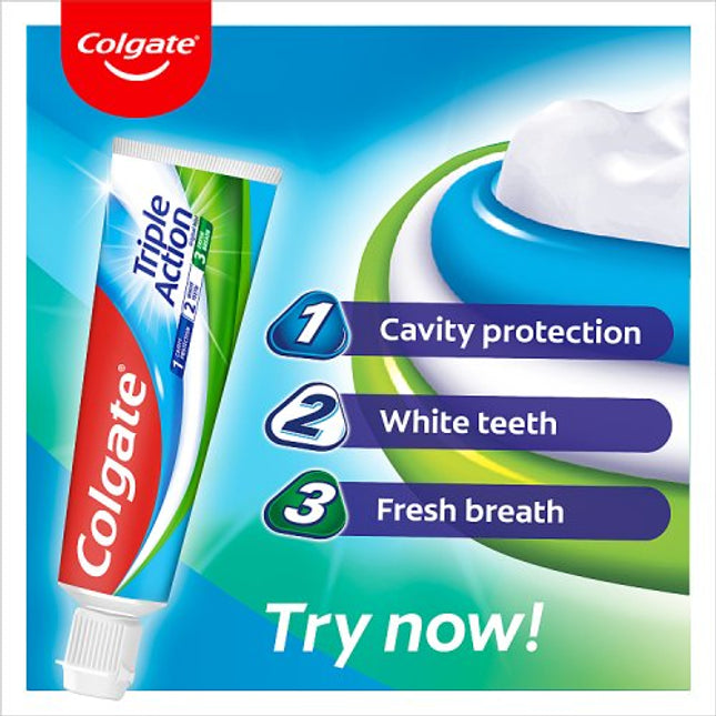 Colgate Triple Action Toothpaste 75ml £1.00