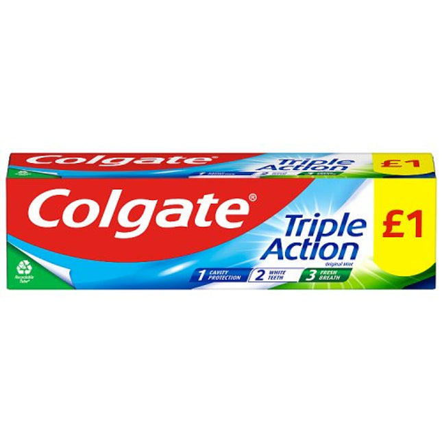 Colgate Triple Action Toothpaste 75ml £1.00