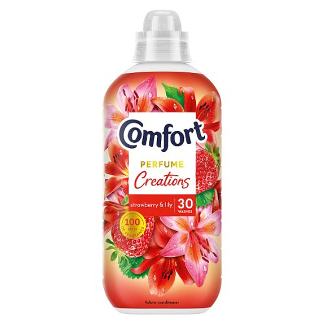 Comfort Fabric Conditioner 30 Wash Strawberry 900ml