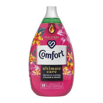 Comfort Tropical Lily Fabric Conditioner 58 Wash 870ml