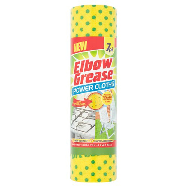 Elbow Grease Power Cloths x7