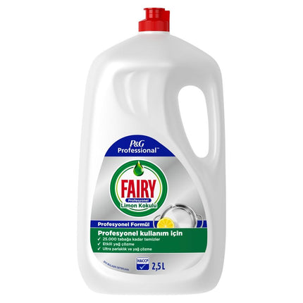 Fairy Professional Lemon Washing Up Liquid 2.5L (Turkish)