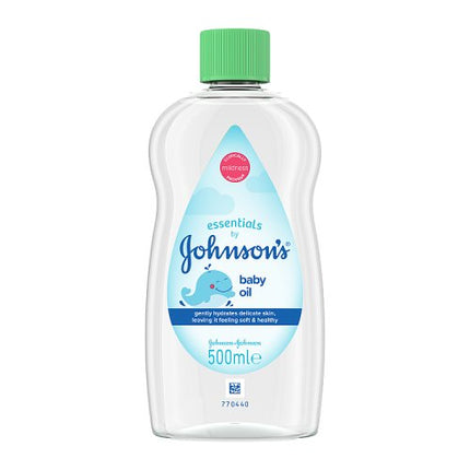 Johnson's Essentials Baby Oil 500ml