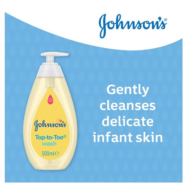 Johnson's Top-to-Toe Baby Wash 500ml