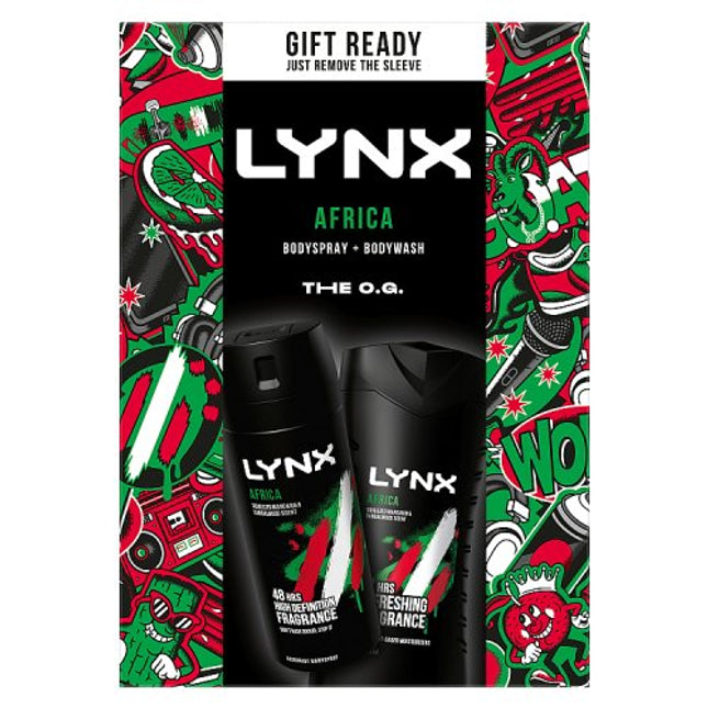 Lynx Africa Duo Gift Set 2 Piece