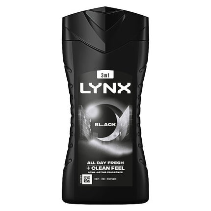 Lynx Black Body Wash 225ml