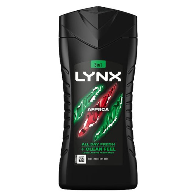 Lynx Africa Body Wash 225ml